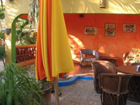 While on your Mexican vacations use our resorts patio and barbeque area for happy hour and dinner
